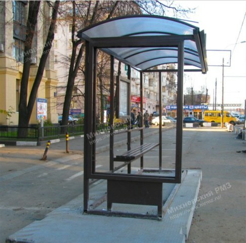 Остановочный павильон (автобусная остановка) ОМ-15