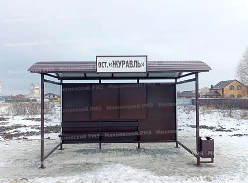 Остановочный павильон (автобусная остановка) ОМ-22