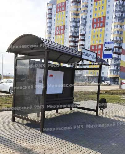 Остановочный павильон (автобусная остановка) ОМ-22