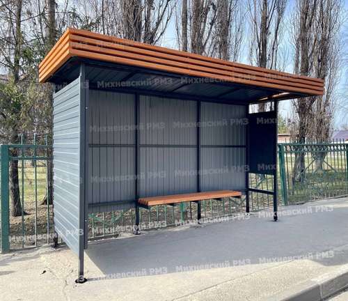 Остановочный павильон (автобусная остановка) ОМ-26